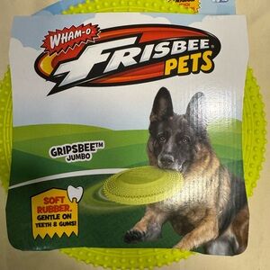 Wham-O Gripsbee Jumbo Pet Frisbee XL New